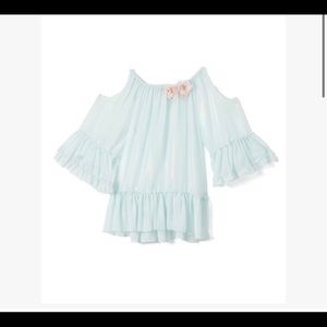 Kate Mack aqua cover up